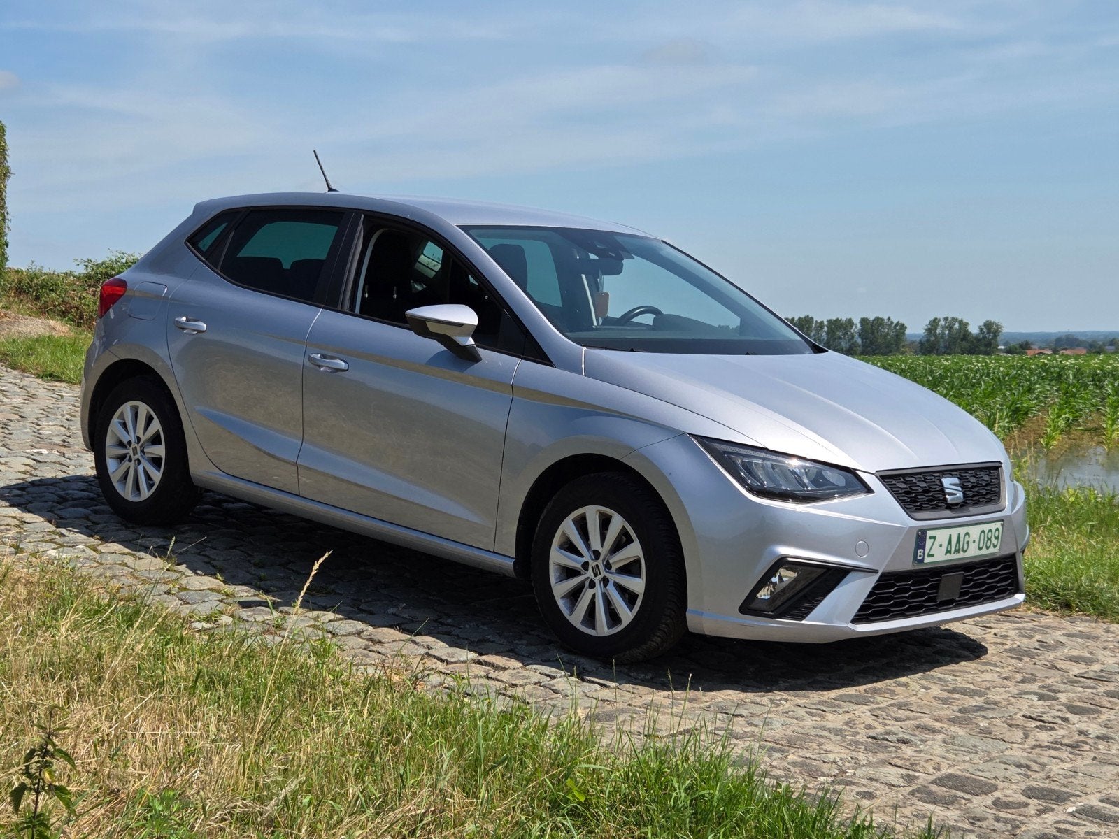 seat ibiza,airco,app connect,LED,, Argent ou Gris, Achat, Euro 6, Boîte manuelle