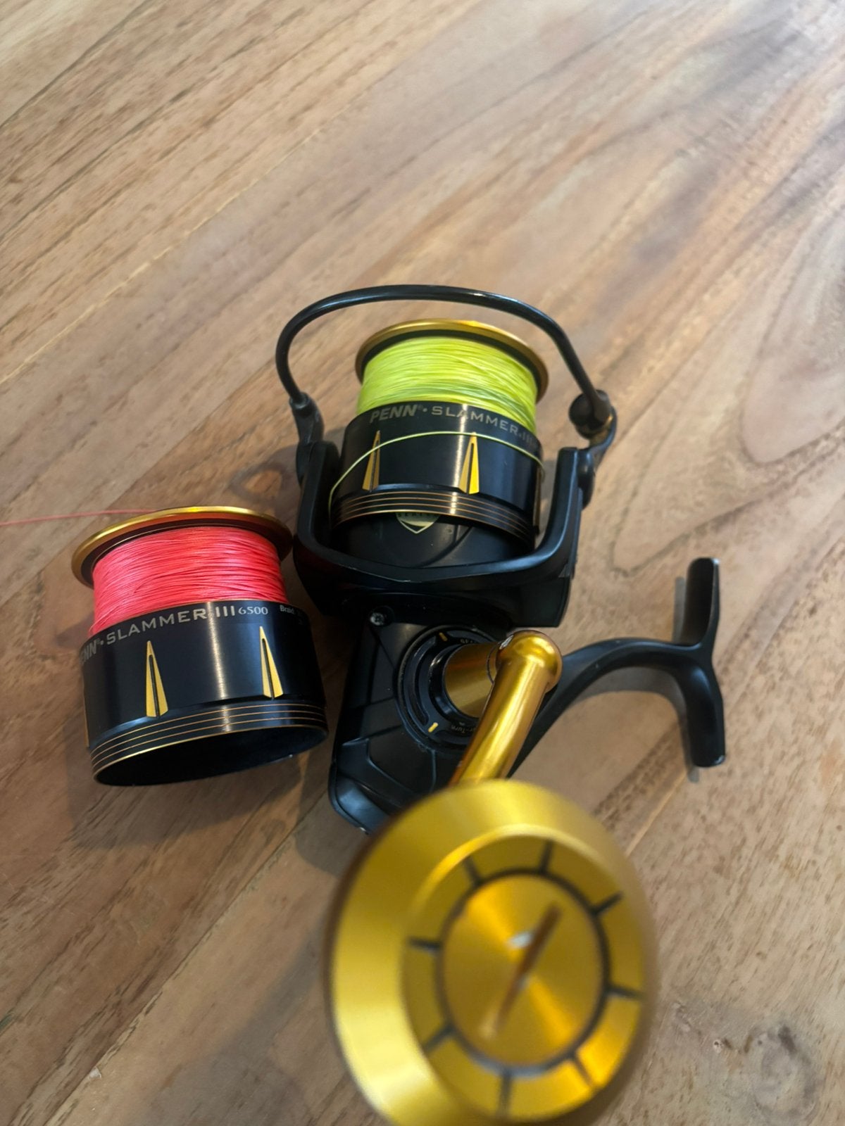 Slammer III 6500, Watersport en Boten, Hengelsport | Zeevissen, Ophalen of Verzenden, Zo goed als nieuw