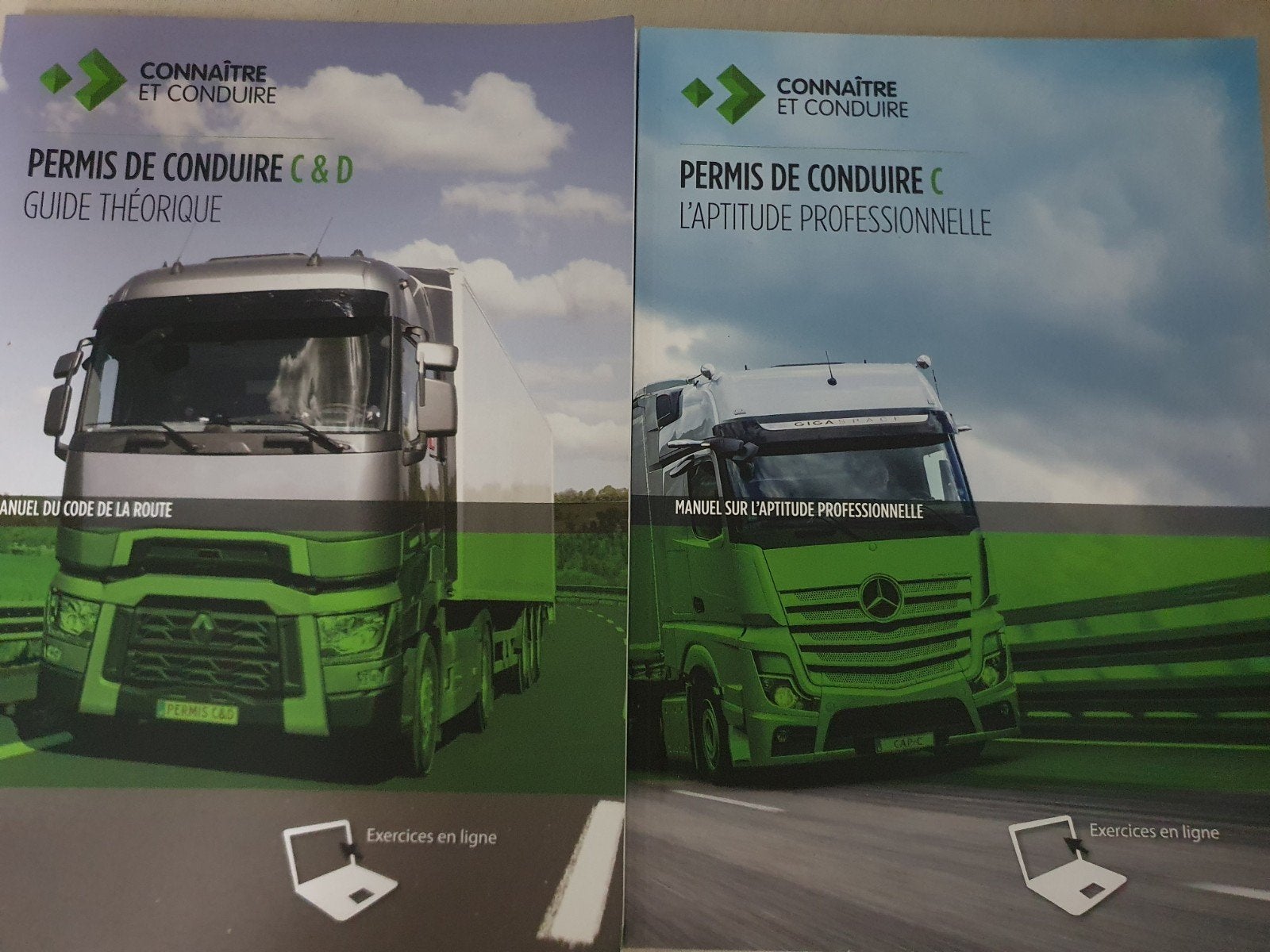 Livre de permis C&D CE, Particulier, Achat