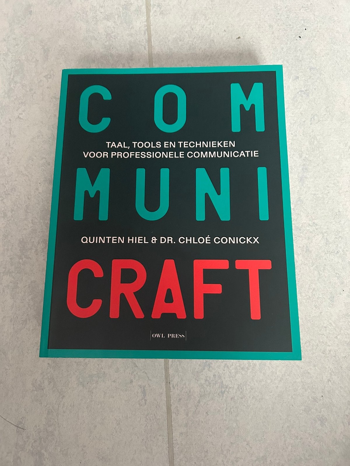 Quinten Hiel - CommuniCraft, Livres, Langue | Langues Autre, Enlèvement, Neuf, Quinten Hiel; Chloé Conickx