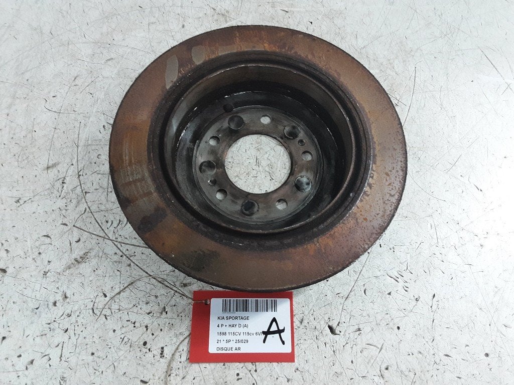 REMSCHIJF ACHTER Kia Sportage (QL) (01-2015/09-2022), Info@kia.de, Theodor-Heuss-Allee 11
60486  Frankfurt am Main, DE, Kia Deutschland GmbH