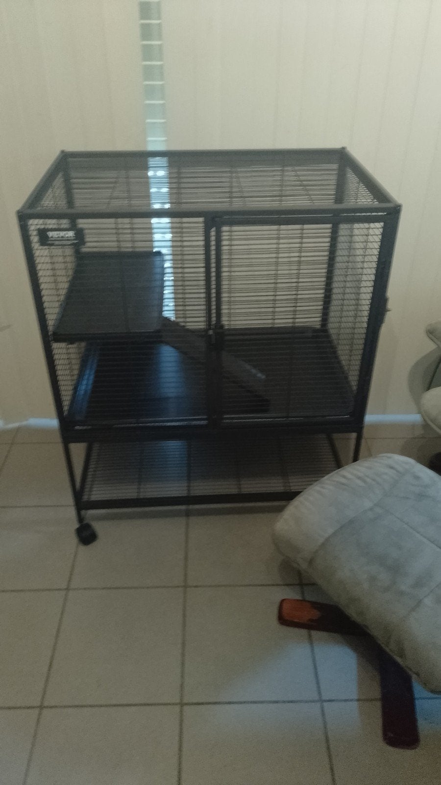 fretten kooi, Animaux & Accessoires, 90 cm ou plus, 75 à 110 cm, Comme neuf, Enlèvement