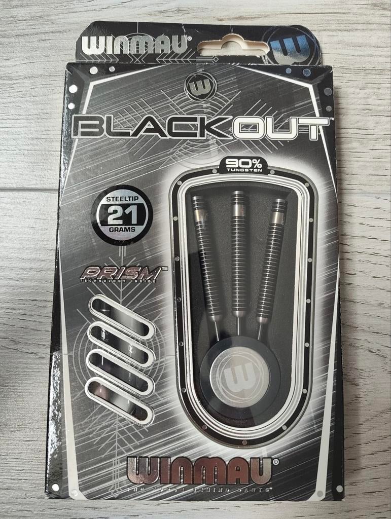 Winmau Blackout 1 90% 21 gram, Sport en Fitness, Darts, Ophalen