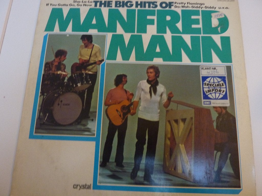 manfred Mann - The Big Hits of, Ophalen of Verzenden, Gebruikt