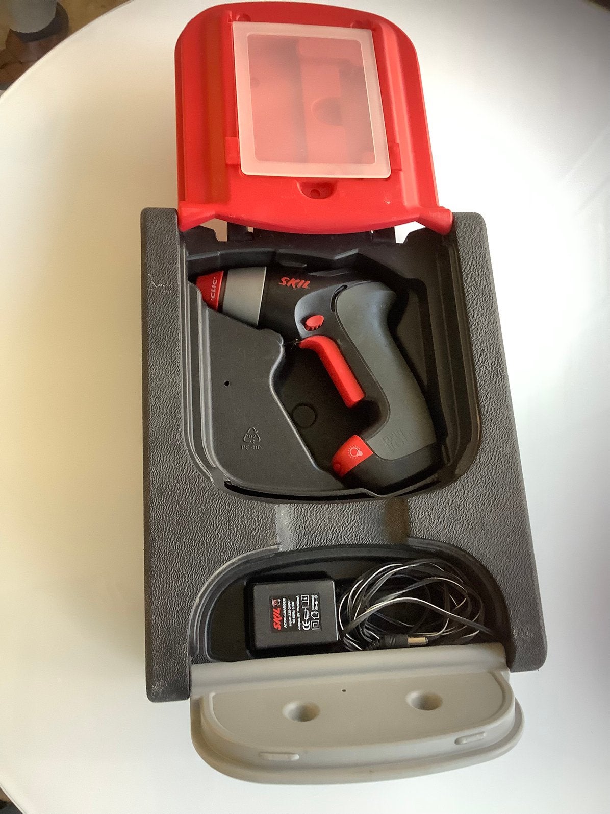 Schroefboormachine Skil 2972 Accu Drill Gun, Ophalen of Verzenden, Gebruikt, Accuboormachine, Overige merken