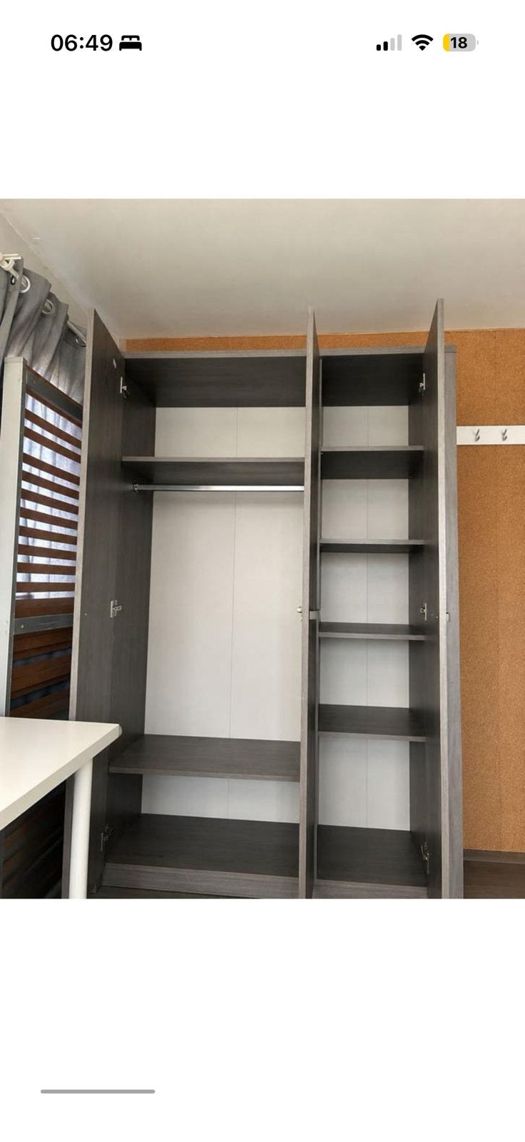 démontez vous-même l'armoire, bon état, Enlèvement, Comme neuf