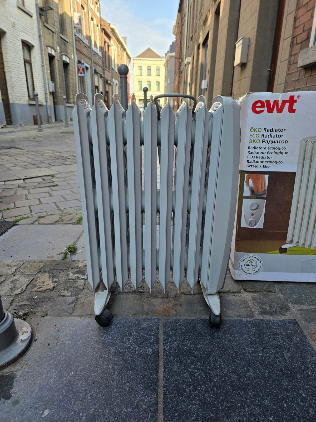 Chauffage/Radiateur d'appoint EWT, Enlèvement, Comme neuf, 800 watts ou plus, Radiateur