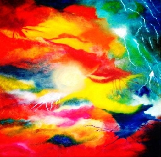 Kunsthandel Gennep - "Spiritueel Angel Inside", Antiek en Kunst, Ophalen of Verzenden