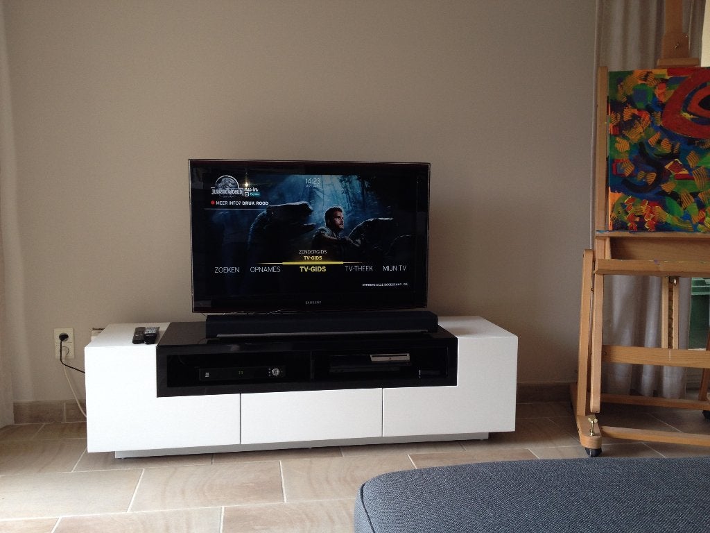 Tv meubel, Huis en Inrichting, Ophalen, 150 tot 200 cm, Minder dan 100 cm, 25 tot 50 cm