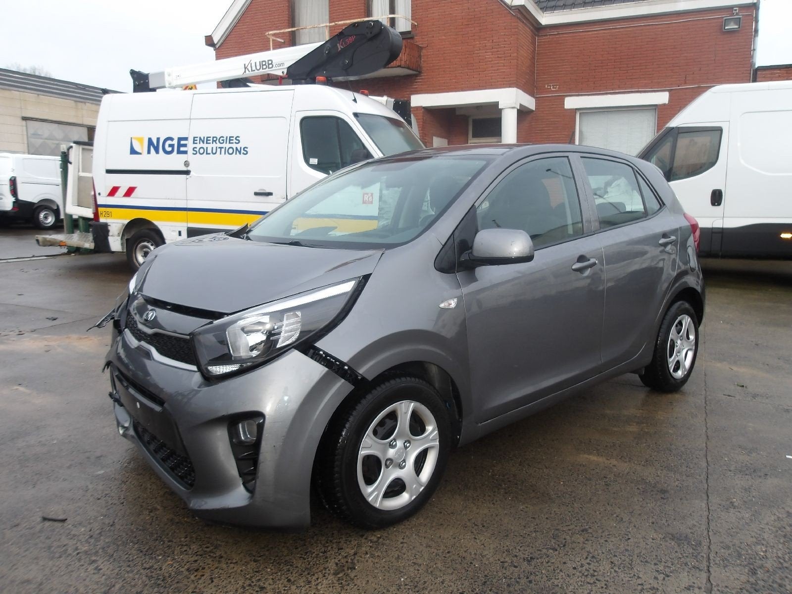 KIA PICANTO  BENZINE 08/21, https://public.car-pass.be/vhr/f182f0b4-4656-4037-a1ce-e7d96f49809f, Bedrijf, Handgeschakeld, Stadsauto