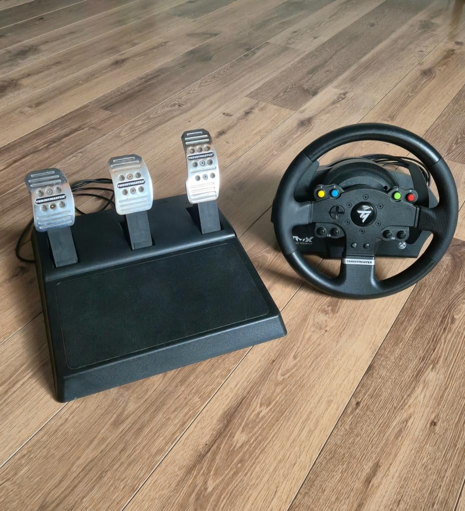 Thrustmaster TMX Pro Racing Wheel + T3PA 3 Pedalen (Xbox/PC), Games en Spelcomputers, Spelcomputers | Xbox | Accessoires, Ophalen
