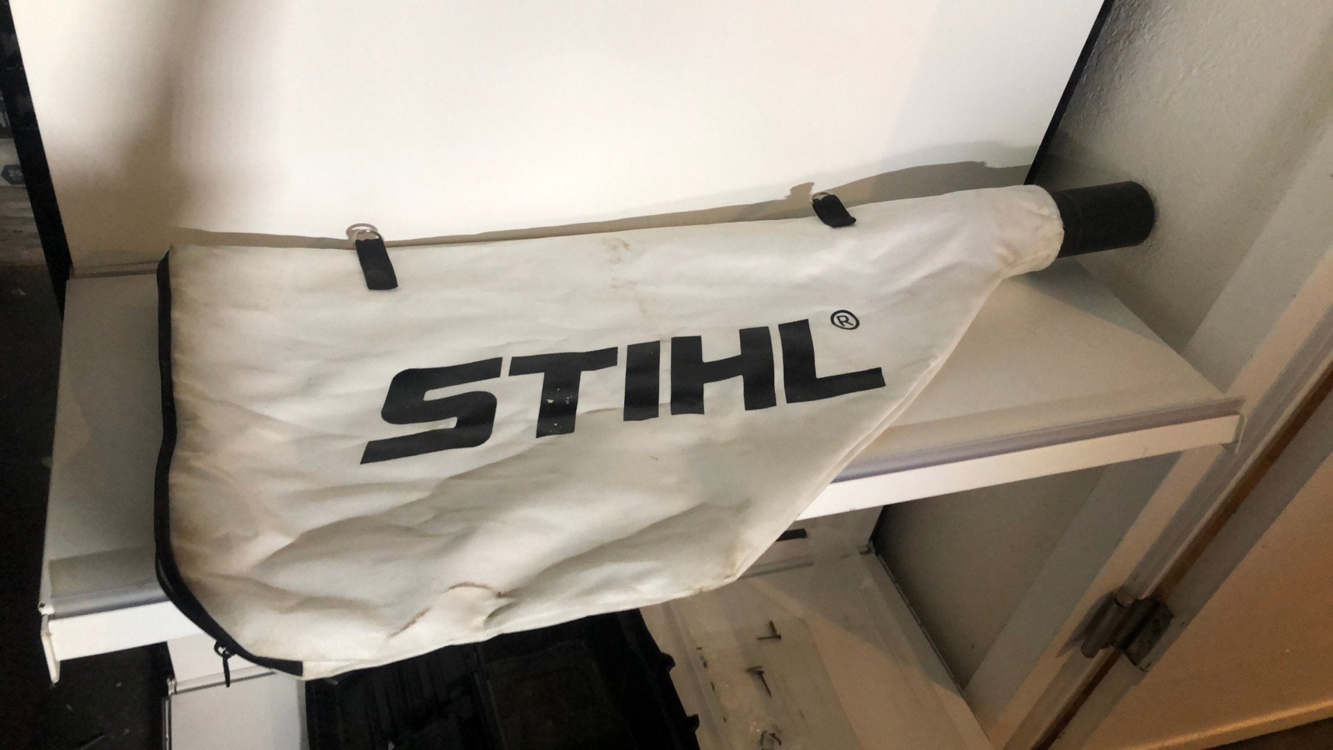 Zak van stihl voor bladblazer, bladzuiger, Tuin en Terras, Ophalen, Zo goed als nieuw