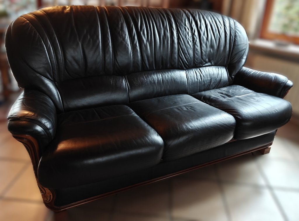 Complete zitsalon met salontafel, Enlèvement, Utilisé, Bois, Stijlvol klassiek