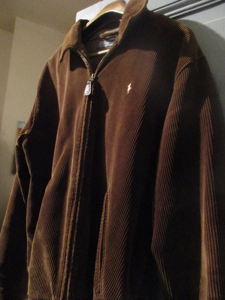 Fluweel Jas  Heren  Ralph Lauren, Ophalen, Maat 52/54 (L)