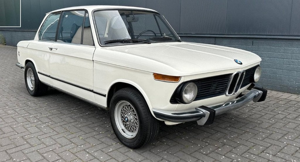 BMW 1502 (02 Series) Sedan Old-Timer, Autos, Autres modèles, 980 kg, Boîte manuelle, Bleu