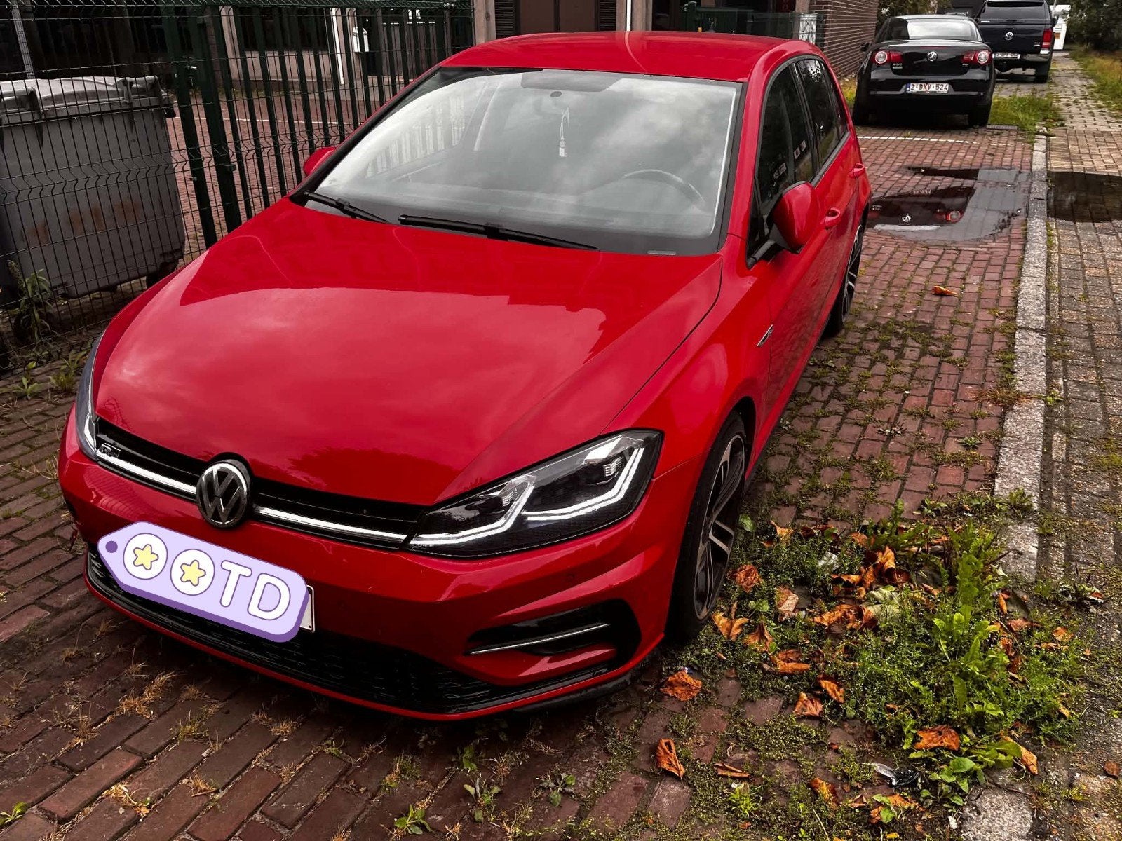 golf 7.5 Rline 2017, Rouge, Achat, Euro 6, 89 kW