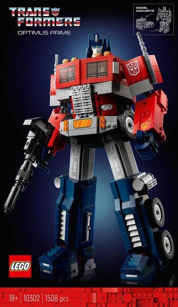 LEGO 10302 Optimus Prime - NIEUW & SEALED, Lego, Nieuw, Ophalen of Verzenden, Icons