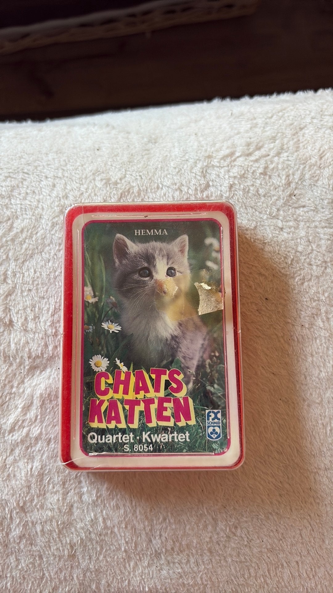 Vintage Kwartet "Katten / Chats", Enlèvement ou Envoi, Comme neuf