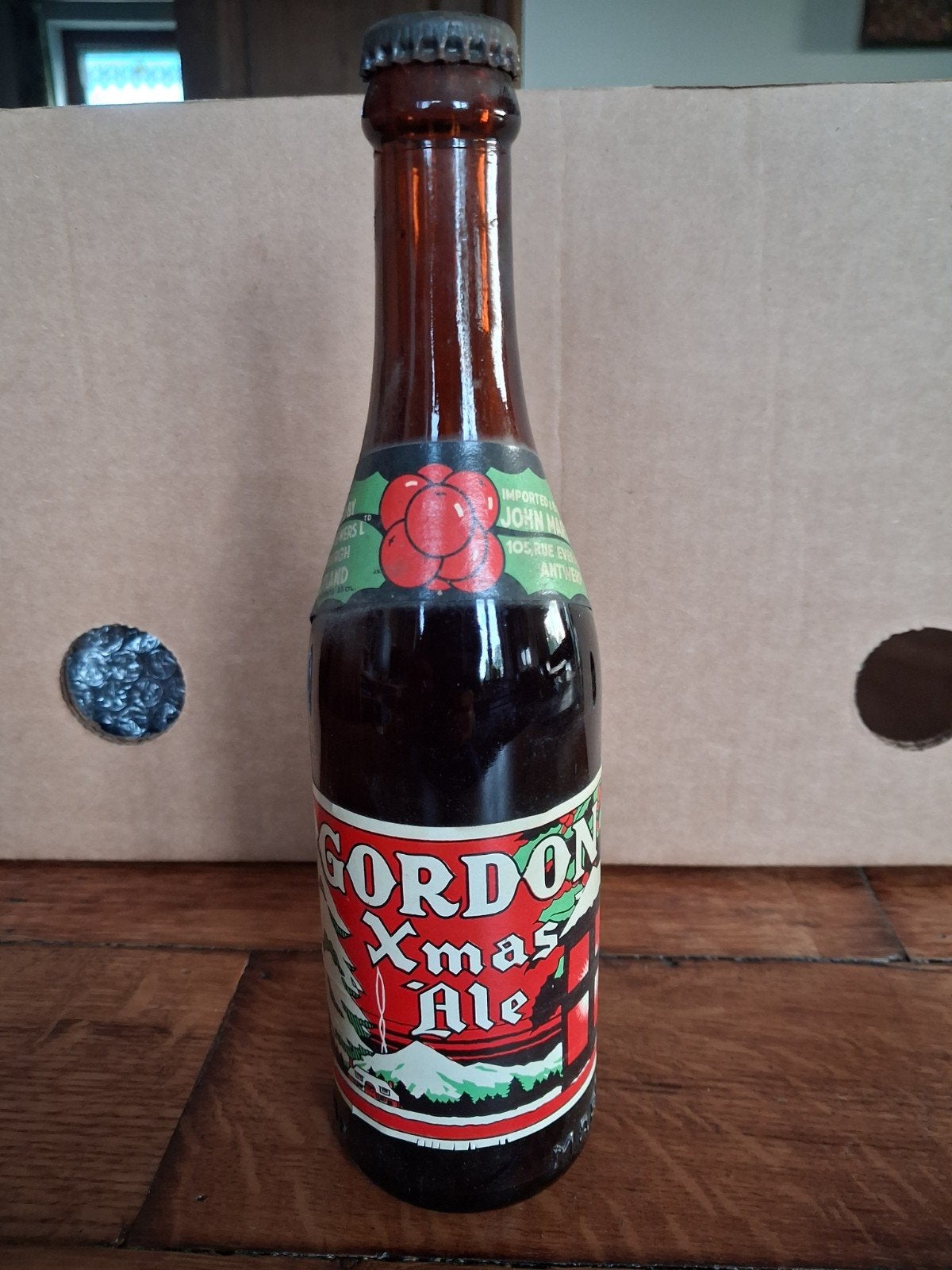 garden x mas alert martin Antwerpen fles, Verzamelen, Ophalen of Verzenden