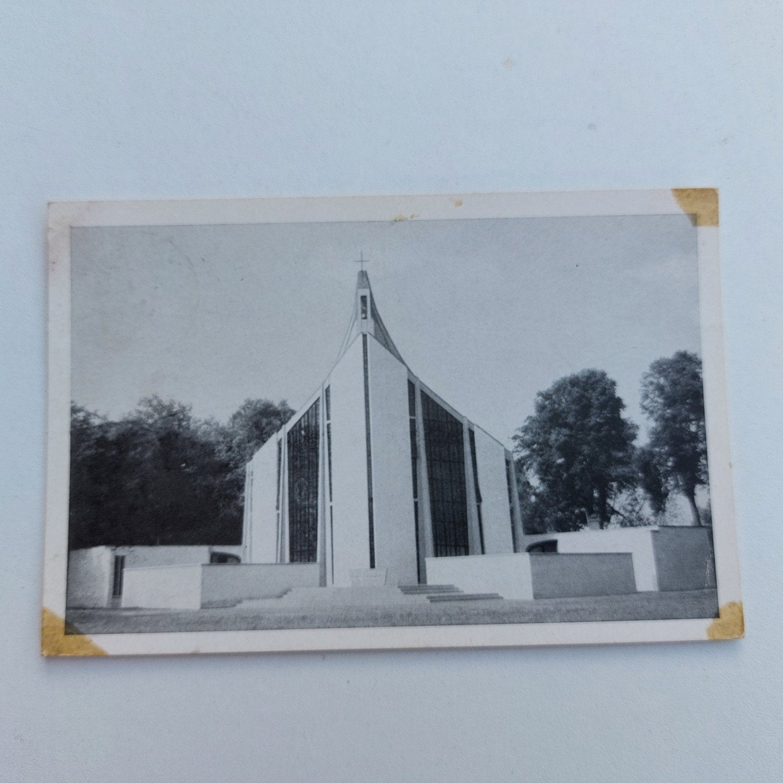 Oude postkaart: grafkapel Priester Poppe in Moerzeke, Ophalen of Verzenden