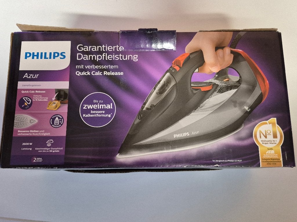 Stoomstrijkijzer Philips, Elektronische apparatuur, Ophalen, Zo goed als nieuw, Strijkijzer met snoer