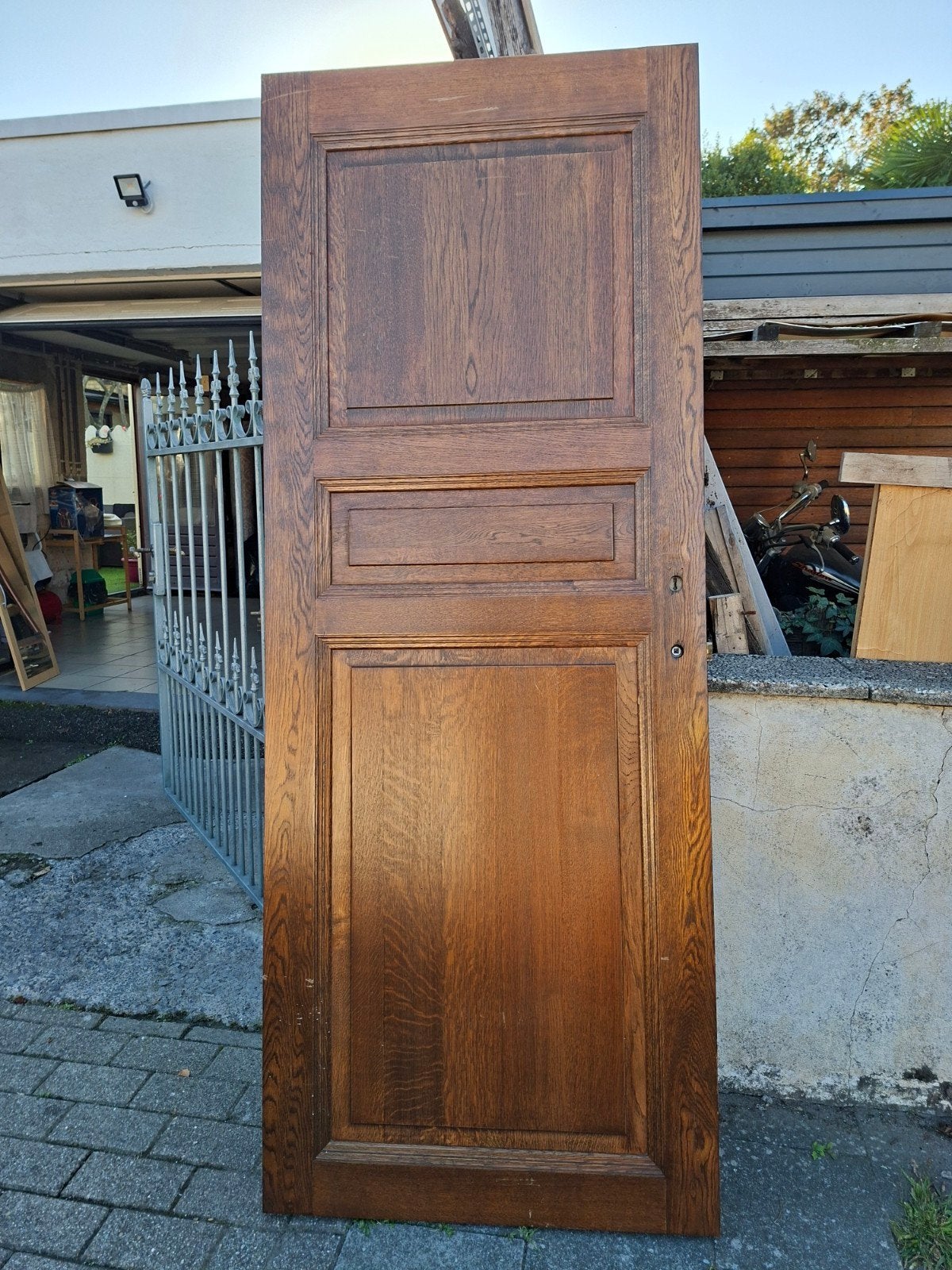 Massive Deur, Doe-het-zelf en Bouw, Ophalen, Gebruikt, 80 tot 100 cm, Binnendeur