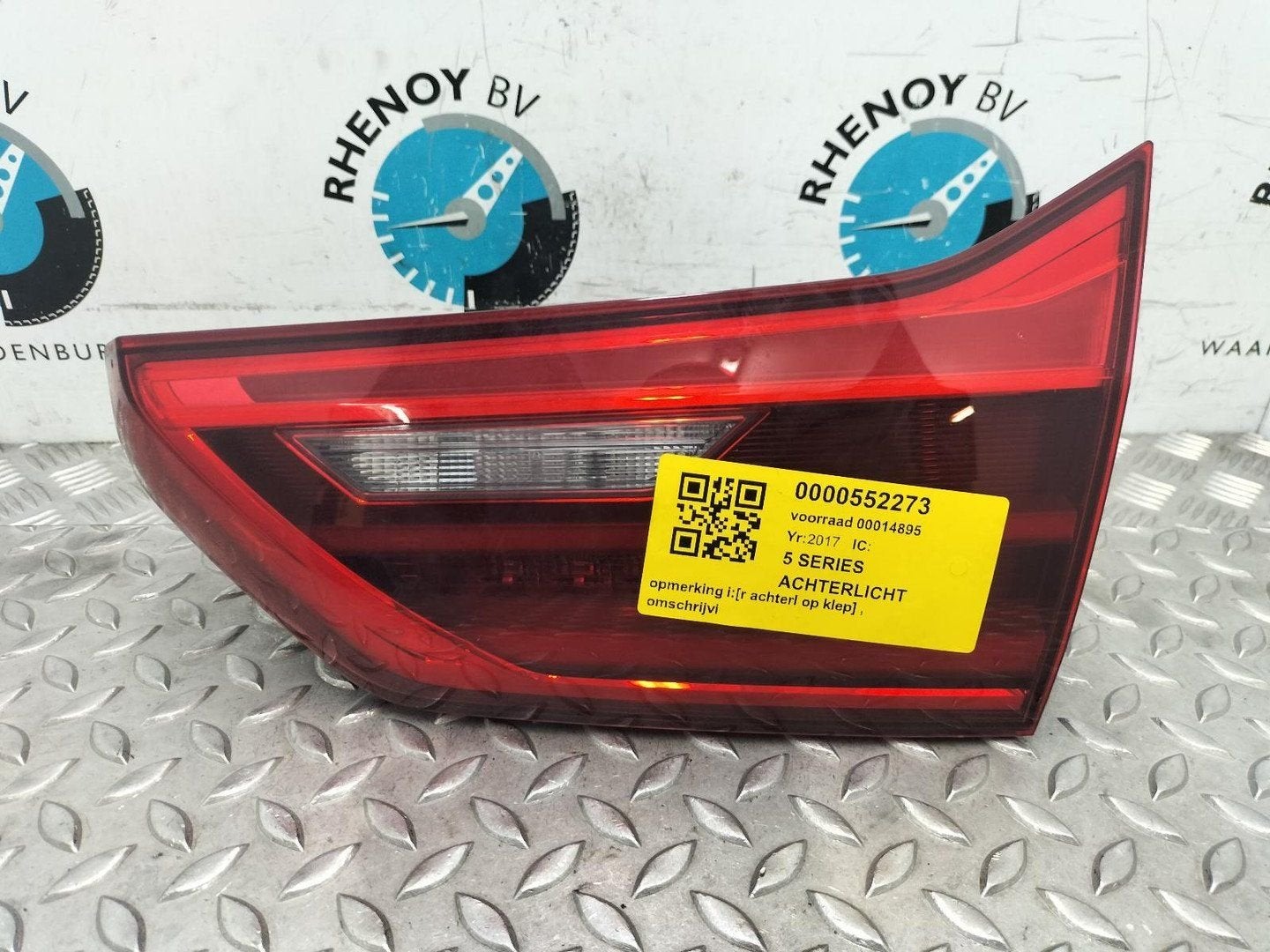 BMW 5 SERIES G31 520DA ACHTERLICHT R 2017, Ophalen of Verzenden, Gebruikt, ARN erkend