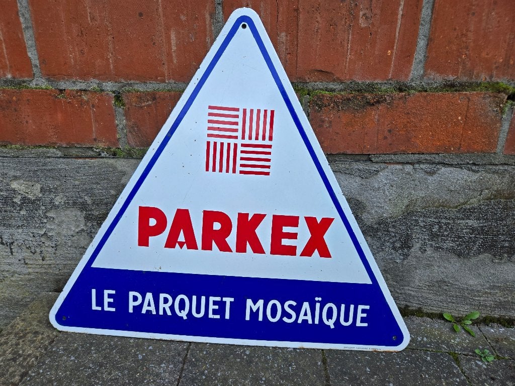 Emaille parquet mosaique parkex, Enlèvement ou Envoi