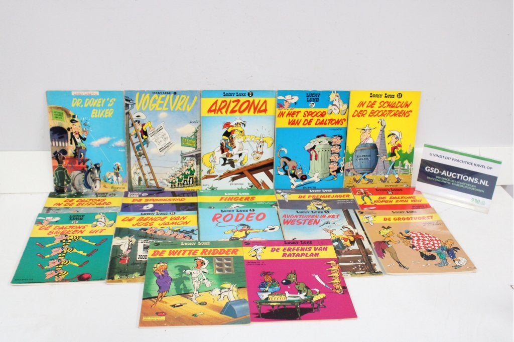 Verzameling Lucky Luke stripboeken, Niet ingevuld, Niet ingevuld, Niet ingevuld