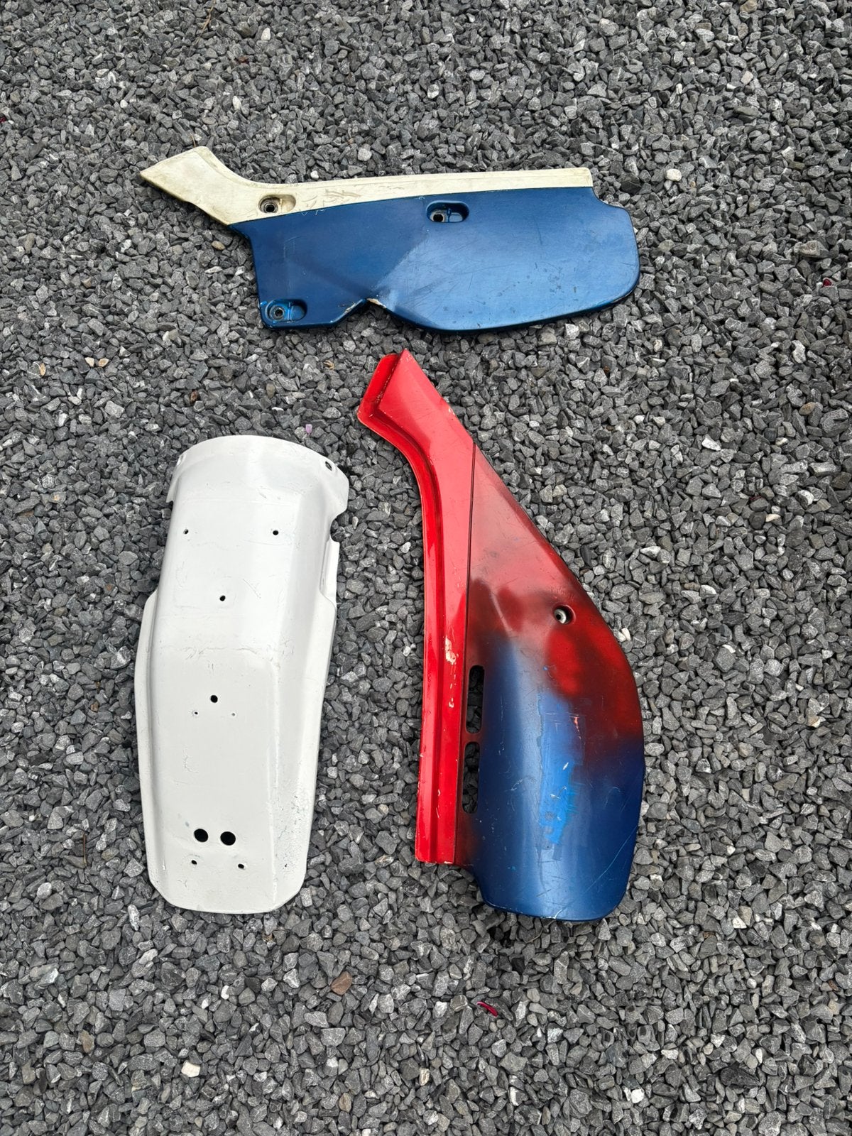 Carénage / plastique pour moto honda xr 600, Enlèvement ou Envoi, Utilisé