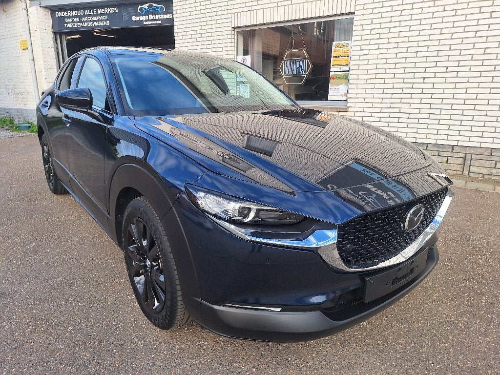CX-30 5DR WGN 2.0L e-Skyactiv G 122 hp 6AT Homura, Auto's, 90 kW, 1998 cc, Blauw, Leder en Stof