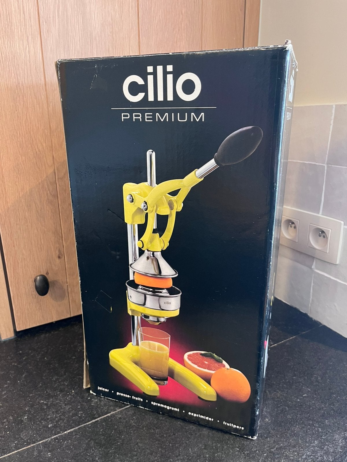 Cilio Premium citruspers, Elektronische apparatuur, Juicers, Zo goed als nieuw, Citruspers, Ophalen