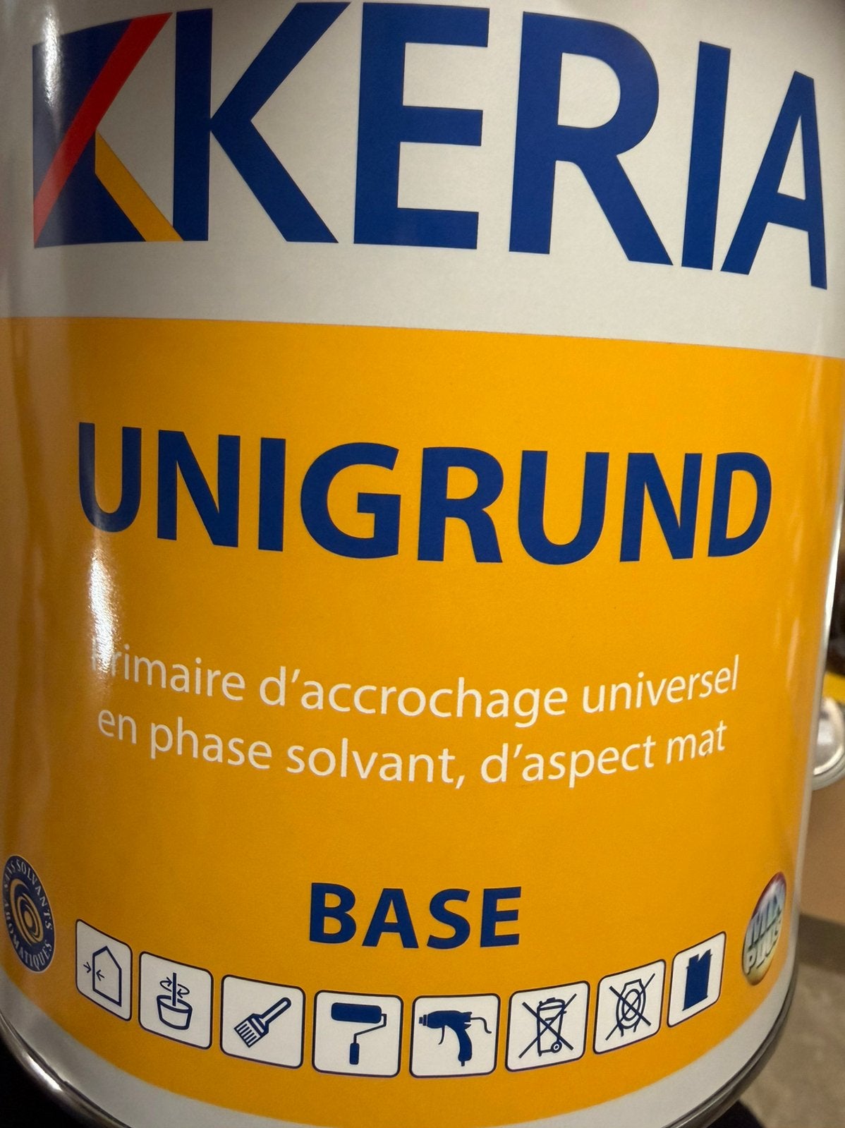 Keria unigrund grondlak wit 2,5liter, Hobby & Loisirs créatifs, Peinture, Neuf, Enlèvement ou Envoi