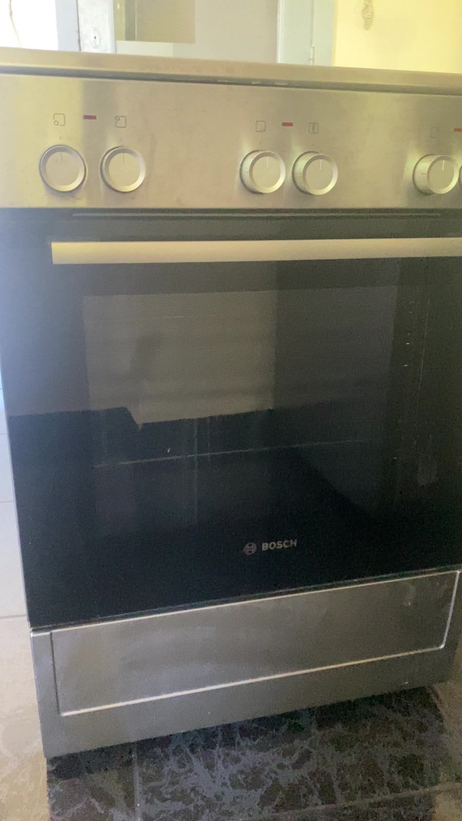 Elektrisch fornuis oven met 4 kookplaatsen, Electroménager, Enlèvement, Électrique