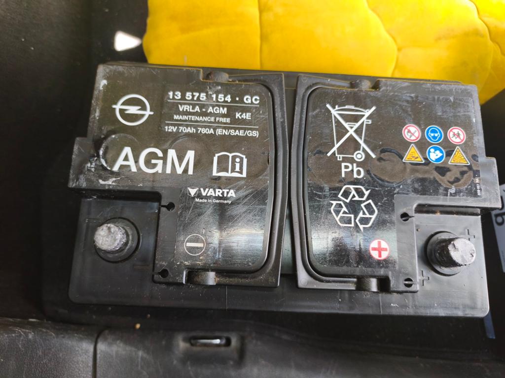 Auto batterij, Ophalen, Gebruikt, Opel