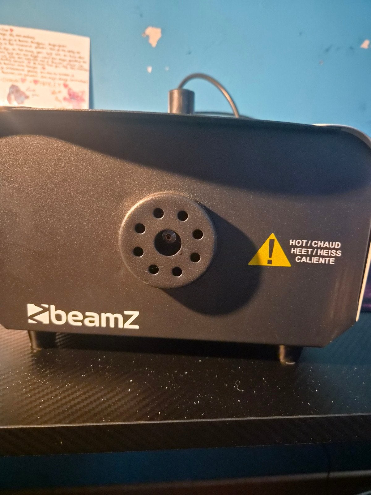 rookmachine plus 7 literally voelistof, Ophalen, Rookmachine