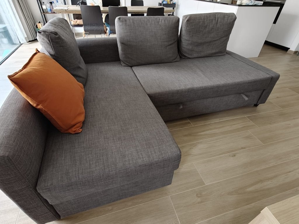 IKEA FRIHETEN sofa bed 230 150 cm, Huis en Inrichting, Ophalen, Kunststof, MODERN, Zo goed als nieuw