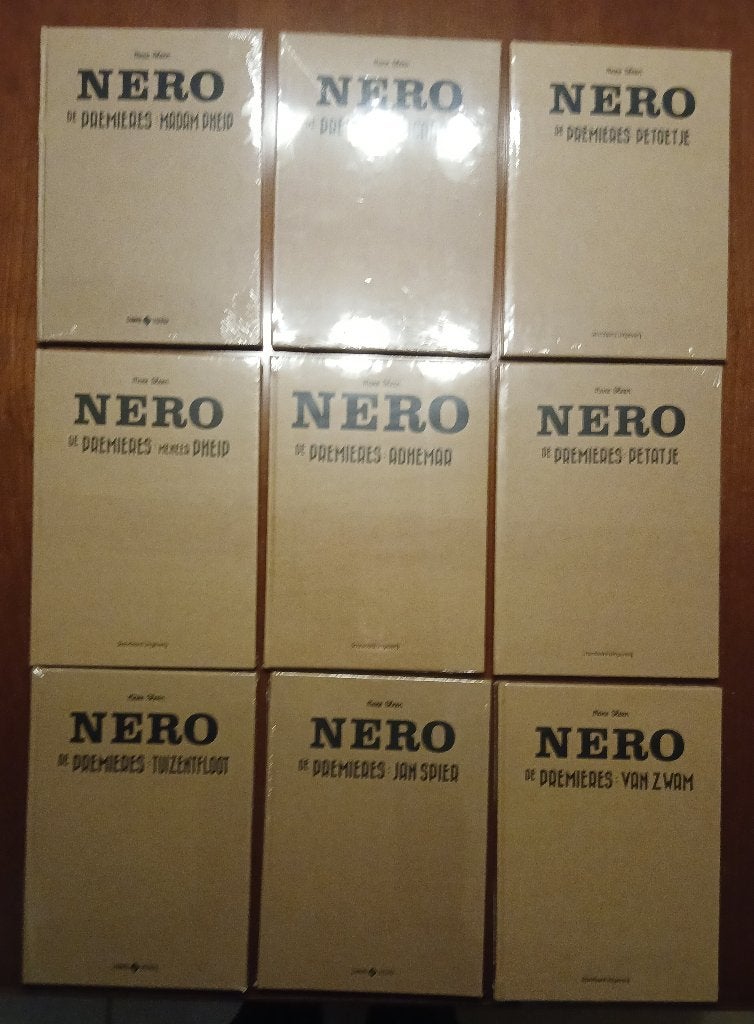 Nero De Premières Super Luxe (set van 9), Boeken, Marc Sleen, Complete serie of reeks, Nieuw, Ophalen of Verzenden