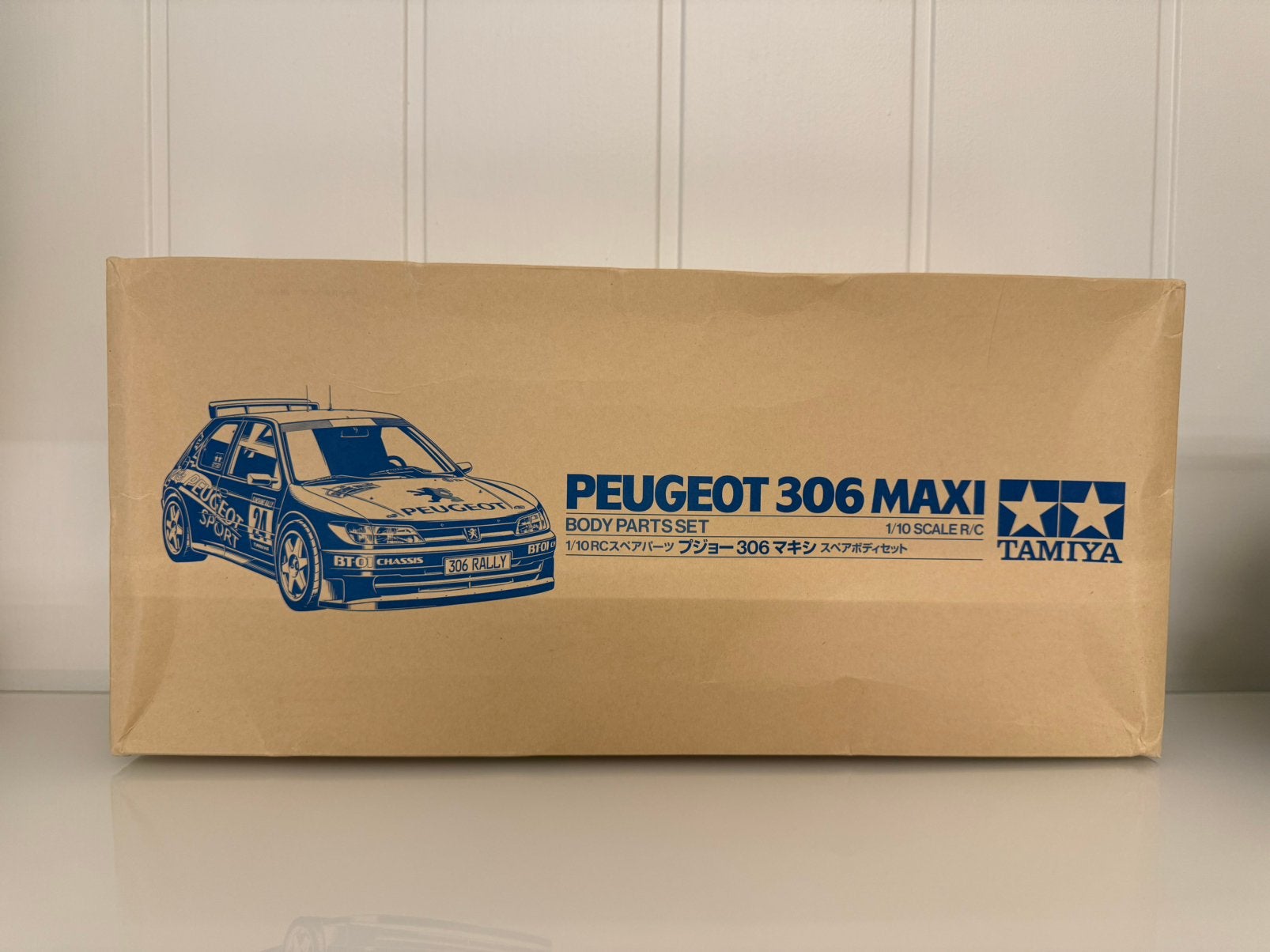 Tamiya Rc body Peugeot 306 Maxi., Hobby en Vrije tijd, Ophalen of Verzenden, Schaal 1:10, Auto onroad