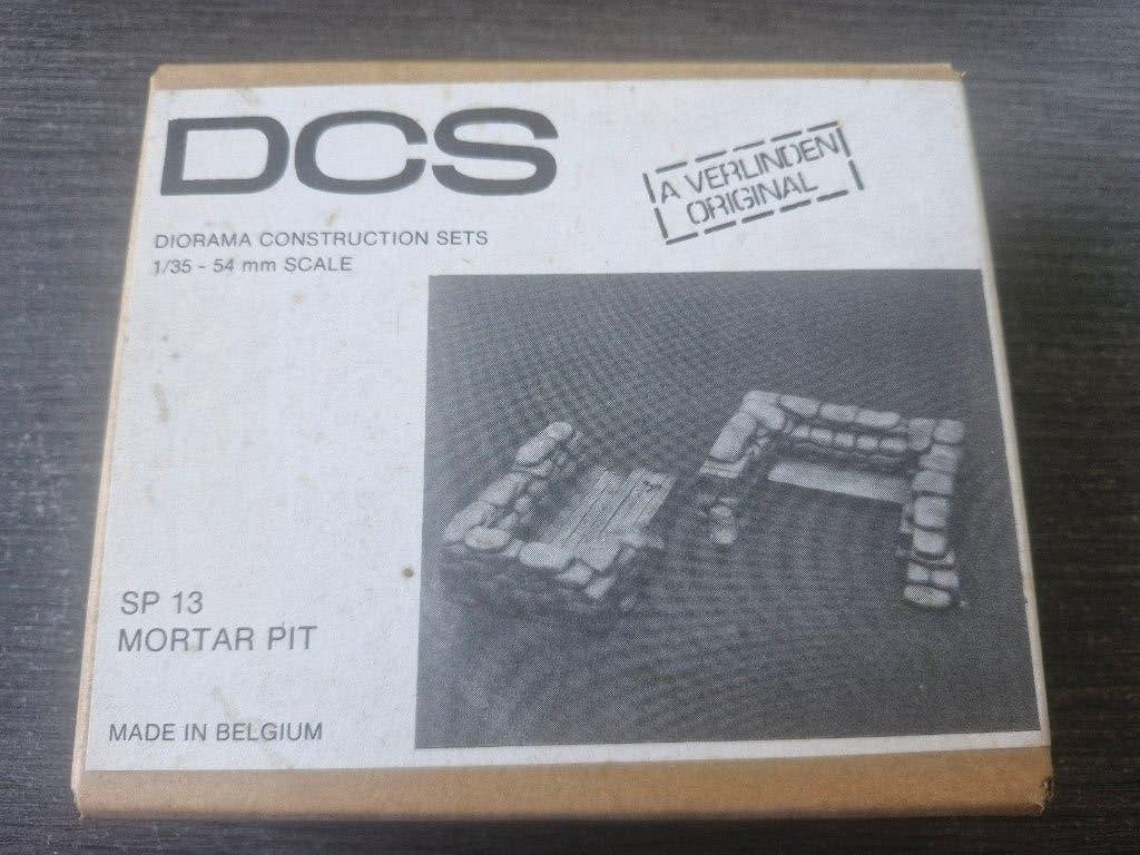 DCS 1/35 Mortar Pit, Hobby en Vrije tijd, Modelbouw | Figuren en Diorama's, Ophalen of Verzenden, Nieuw, 1:35 tot 1:50, Diorama
