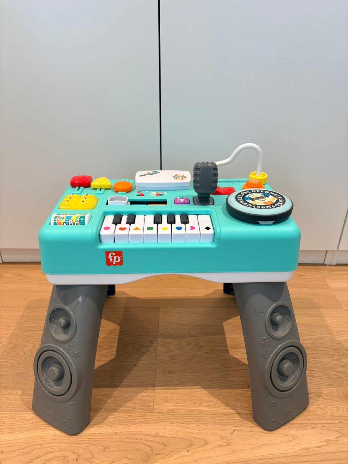Fisher Price muziektafel dj set, Ophalen, Gebruikt