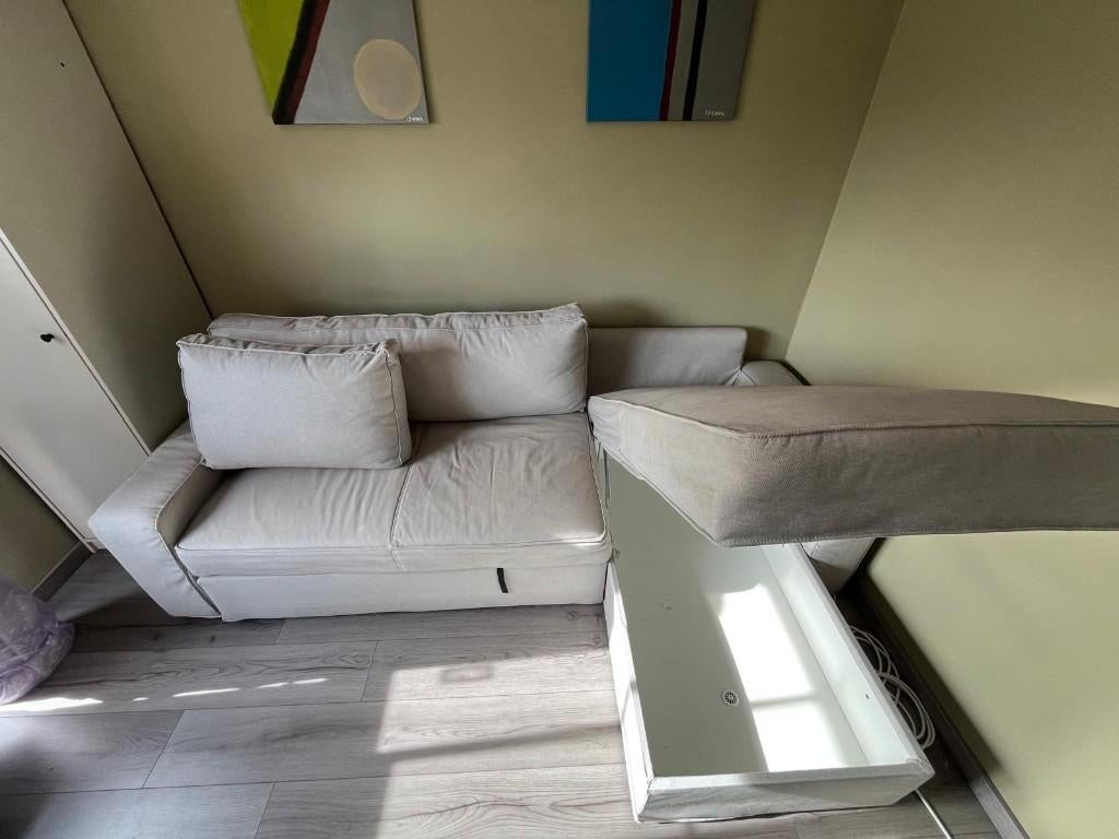 VILASUND slaapbank met loungestoel, Ophalen, Gebruikt, Hoekbank, Driepersoons