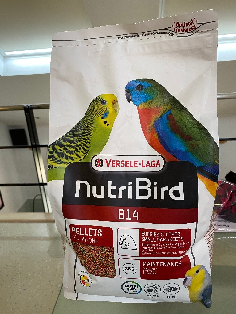 NutriBird pellets B14 voor parkieten 3kg, Dieren en Toebehoren, Ophalen, Nieuw, Eten en Drinken