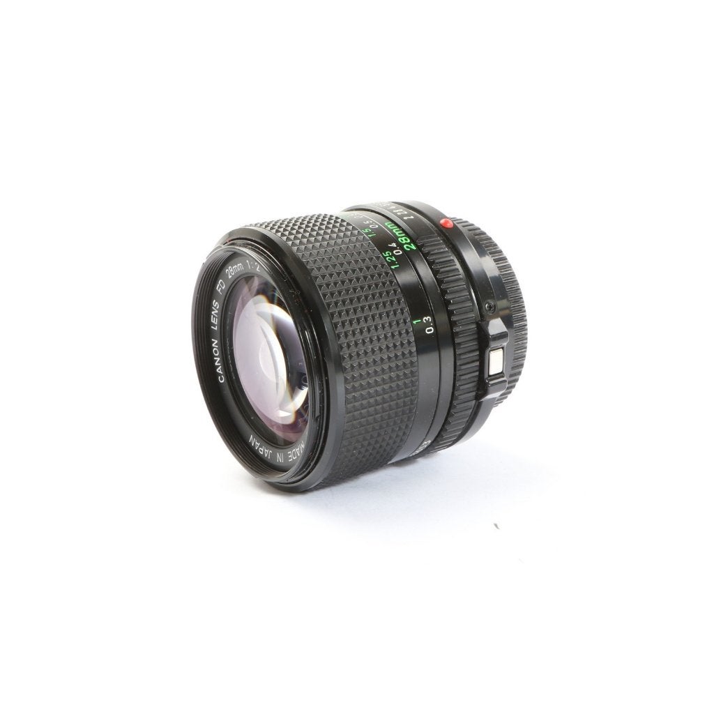 Canon FD 28mm f/2 - Parfait état ! => 199€, Mise au point manuelle, Comme neuf, 28 mm, Canon