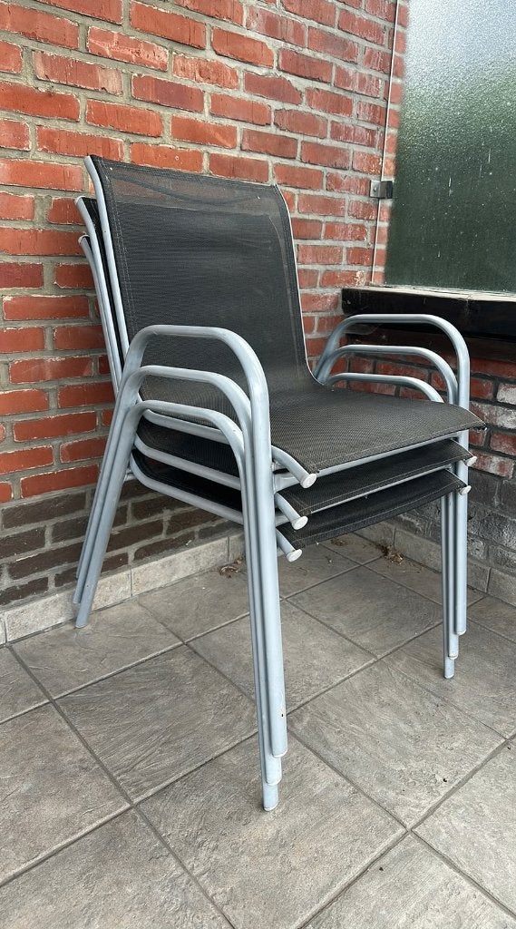 stapelbare tuinstoelen, Tuin en Terras, Ophalen