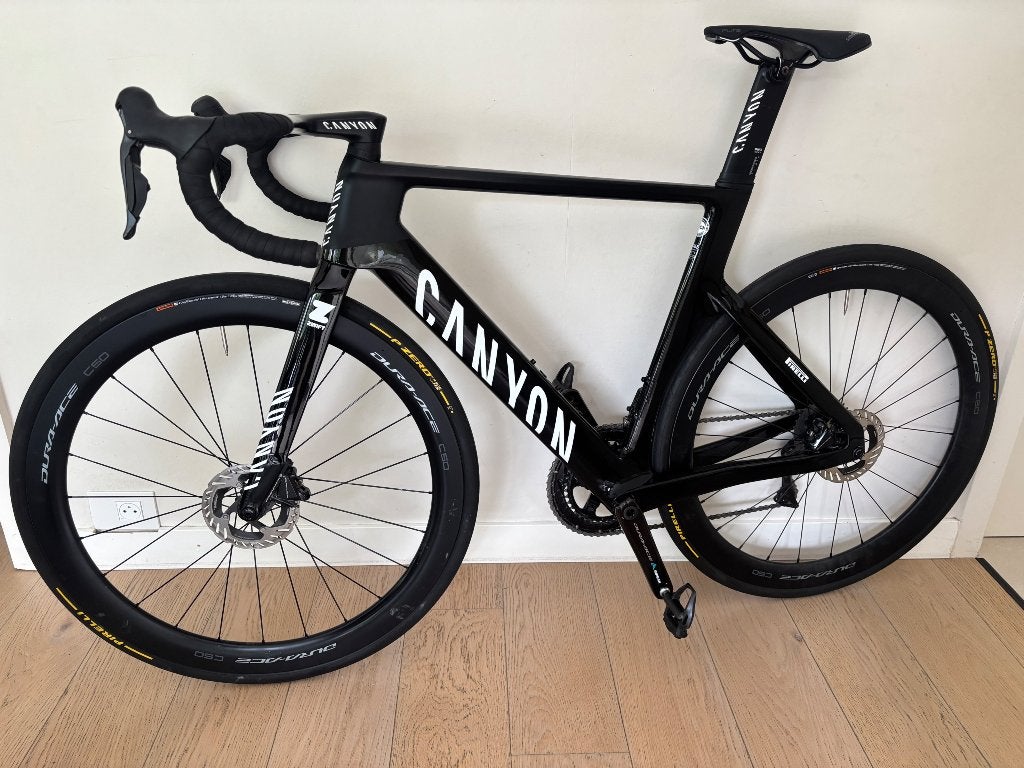 Canyon Aeroad CFR | Dura-Ace Di2  |Dura-Ace C50 | Powermeter, Autres marques, 10 à 15 vitesses, Comme neuf, Enlèvement