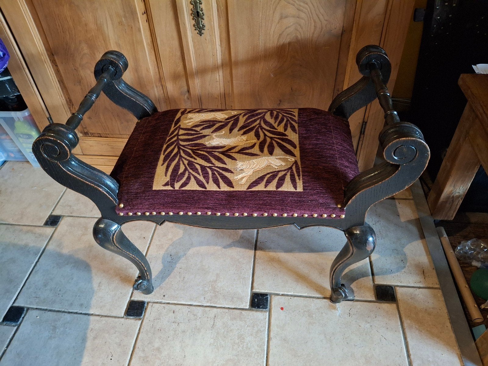 vanity chair, Ophalen of Verzenden