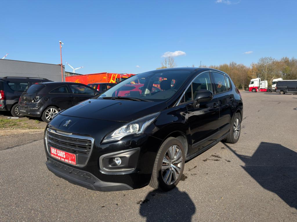 Peugeot 3008 PureTech 130 Stop benzine GARANTIE EUR6B, Auto's, Peugeot, Testrit aan huis, Parkeersensor, Zwart, 115 g/km