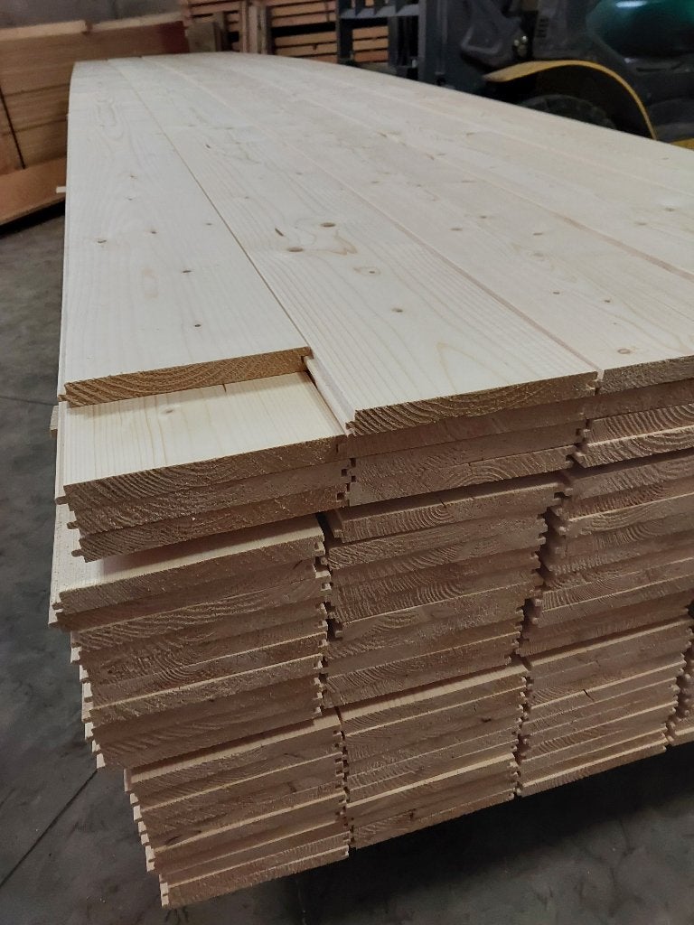 vuren vloerplanken 20mm dik 185mm breed netto lang 5,10m, Ophalen, Nieuw