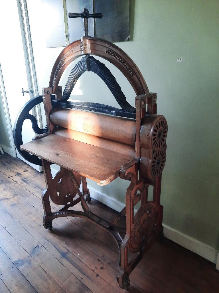 Calendreuse-essoreuse, Enlèvement